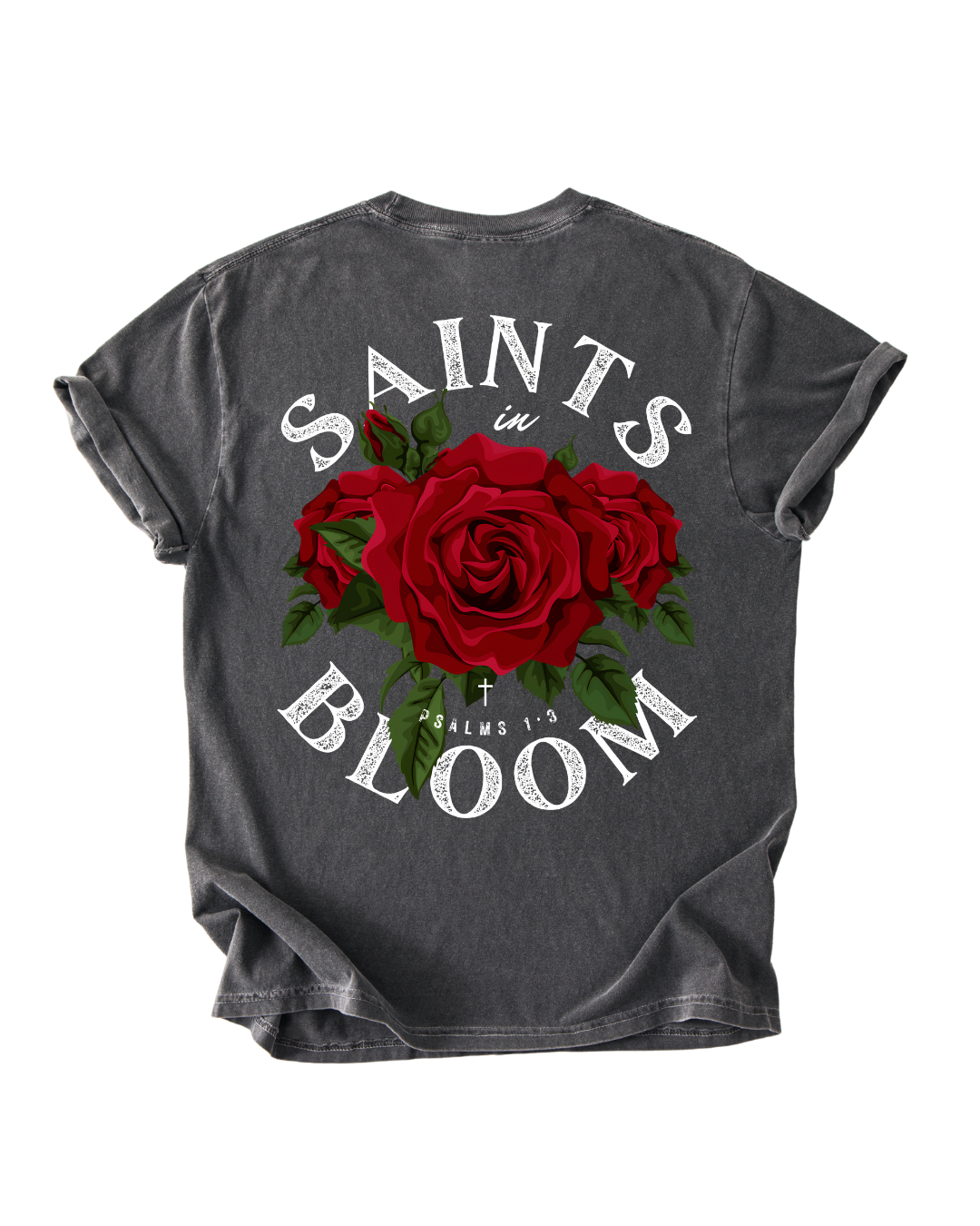 ROSE TEE – Saints in Bloom