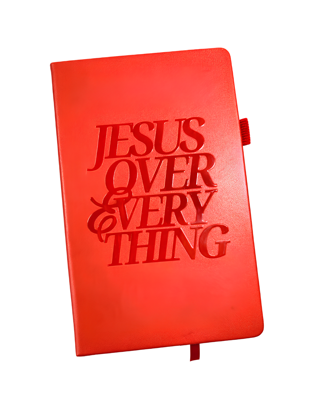 JESUS OVER EVERYTHING HANDCRAFTED JOURNAL