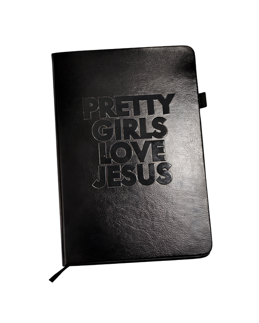 PRETTY GIRLS LOVE JESUS HANDCRAFTED JOURNAL